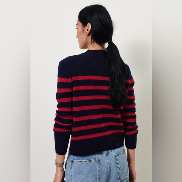 ba&sh - Sean cashmere cotton sweater w/ crystal detailed. Gently worn. Size XS - Picture 2 of 7